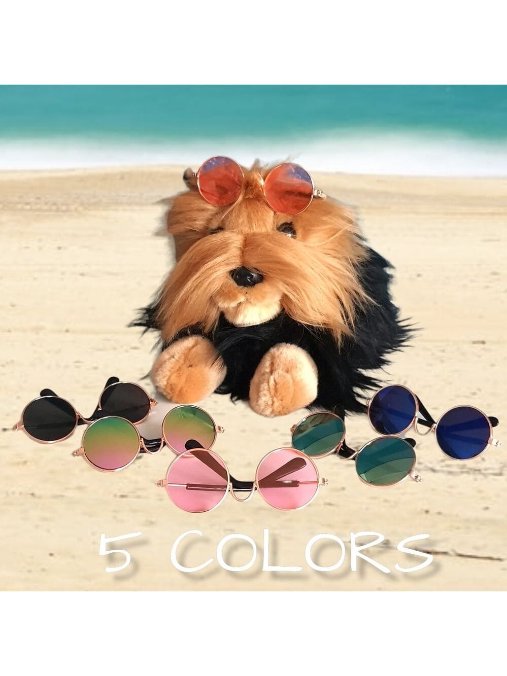 Pet Fashion Glasses Small Dog Cat Small Pets Single item - Select a color